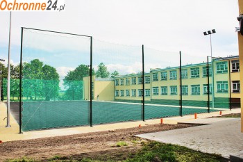 Międzyrzec Podlaski Ogrodzenie boiska szkolnego i piłkarskiego siatki ochraniające, 10x10 cm, 4 mm Sklep Międzyrzec Podlaski